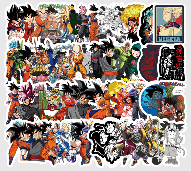 Bộ 54 Sticker 7 viên ngọc rồng