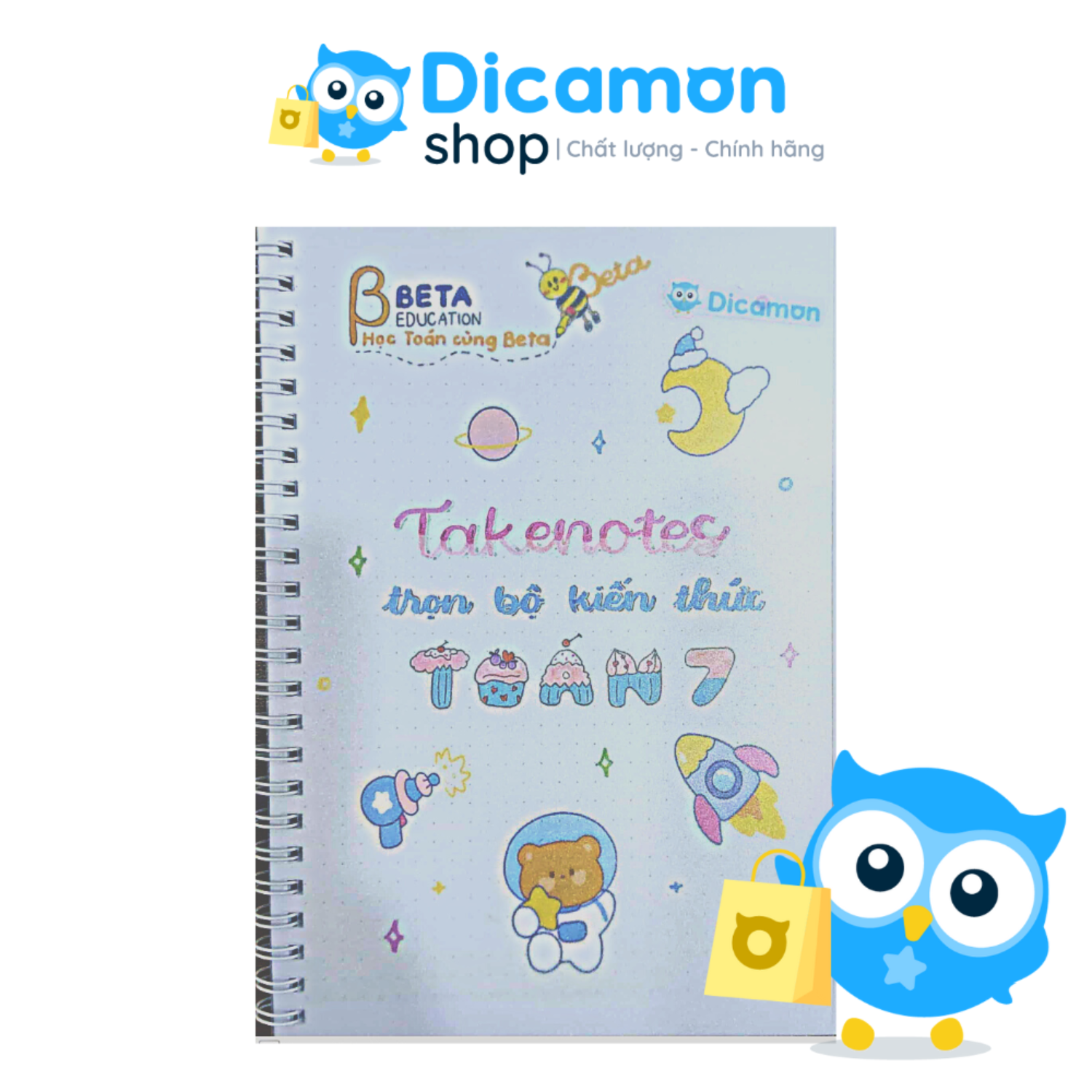 Sổ tay takenotes tổng hợp Toán lớp 7