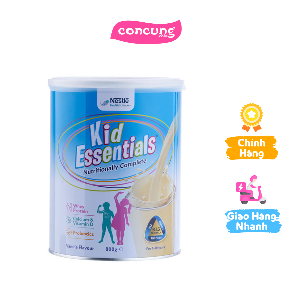 Thực phẩm dinh dưỡng y học Nestle Kid Essentials Nutritionally Complete