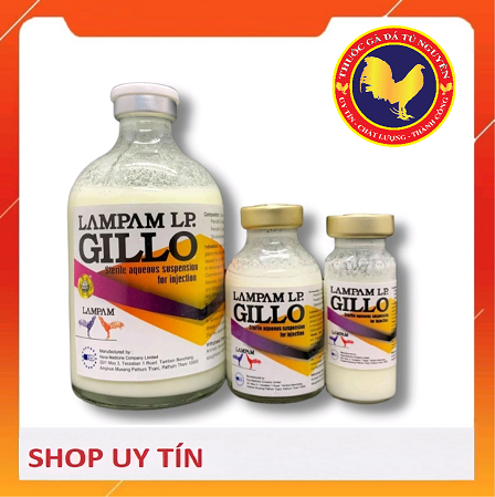 Gillo chai 20ml - Khò khè, sổ mũi, phân xanh, phân trắng cho gà đá