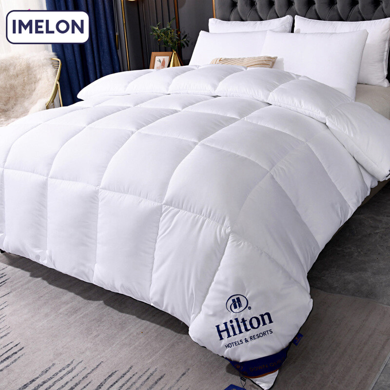 Imelon quả tặng miễn phí toàn cửa hàng chăn bông hilton 5 feet, 6.5 feet, chăn bông dày, chăn khách sạn 5 sao, cao cấp