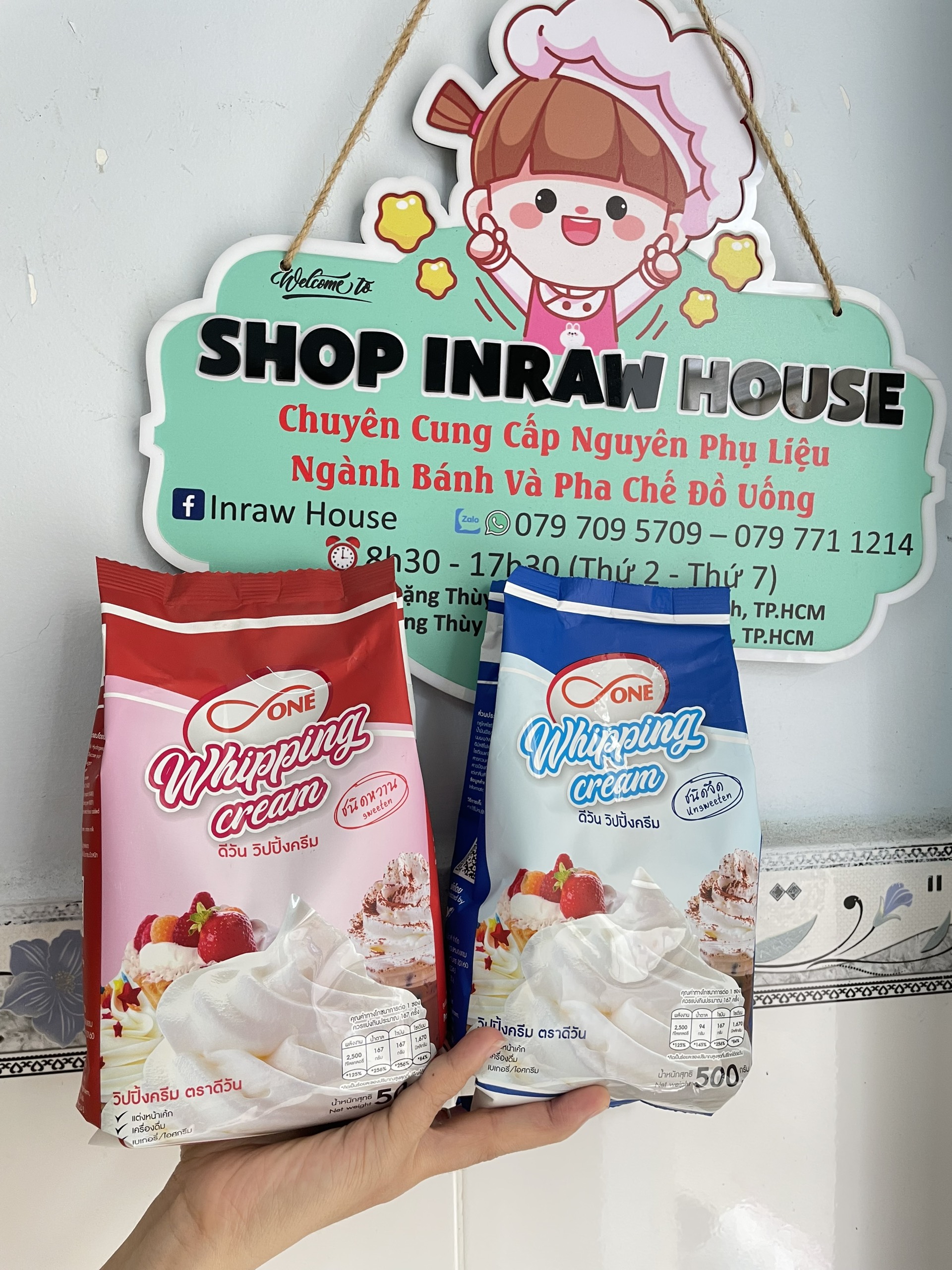 Bột Whipping Cream Thái Lan (100gr)