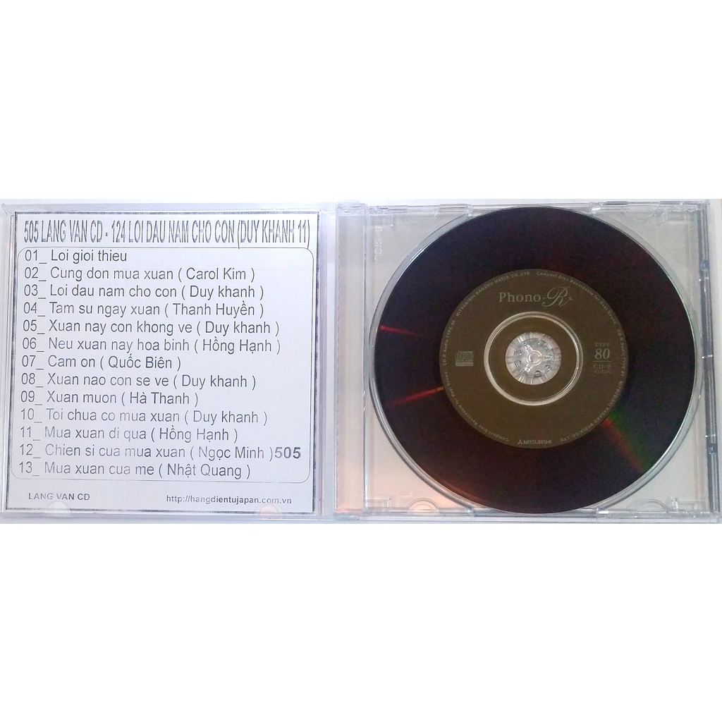 Bộ 4 CD ca sĩ Duy Khánh ( 75 - 540 )