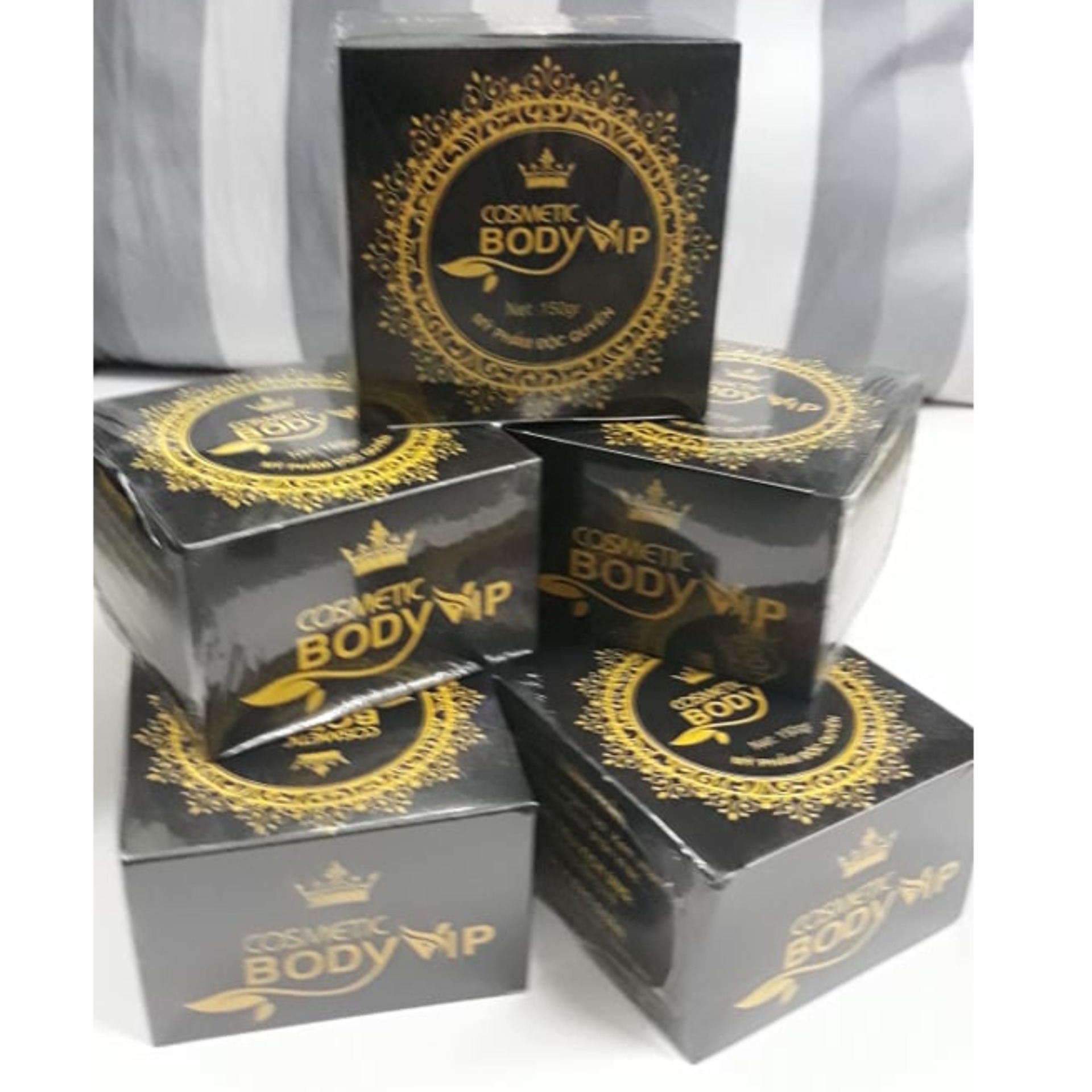 Bộ 5 Kem dưỡng da toàn thân Body VIP trắng da mịn màng, thẩm thấu nhanh hàng chuẩn- Nâng niu làn da đẹp