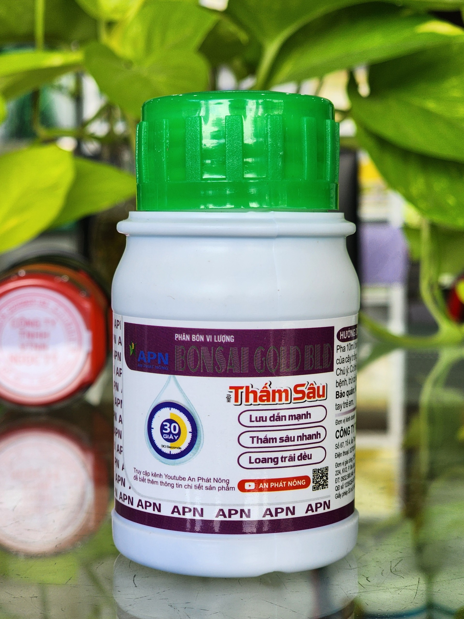 Thấm sâu 30s chai 100 ml của an phát nông phân bón vi lượng