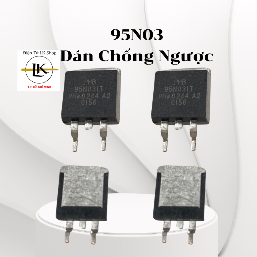 Mosfet 95n03 dán chống ngược túi 5 con - điện tử lk shop