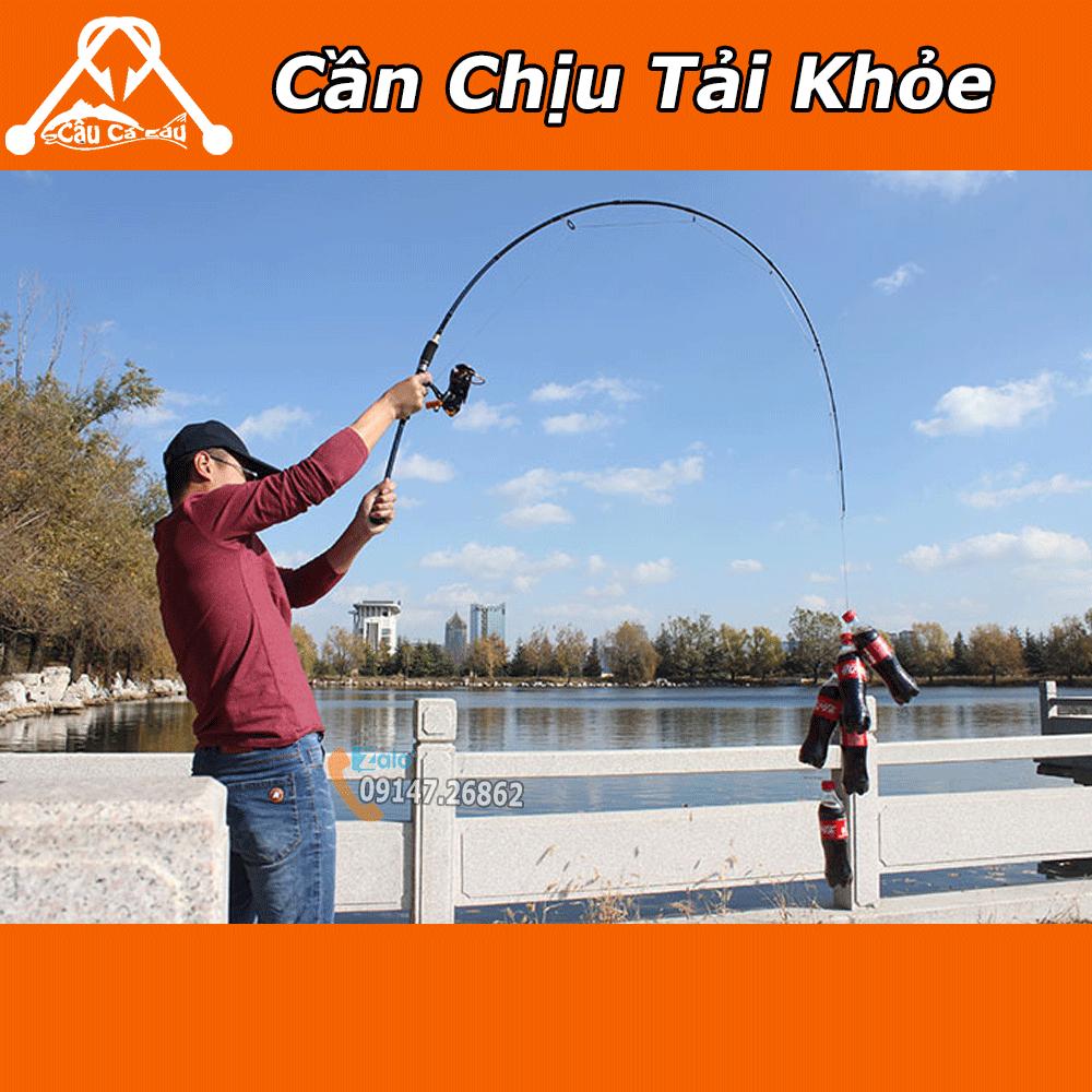 Cần Câu Siêu Khỏe Siêu Bền Hunting Black Cần Câu Cá Lóc - CauCaEdu