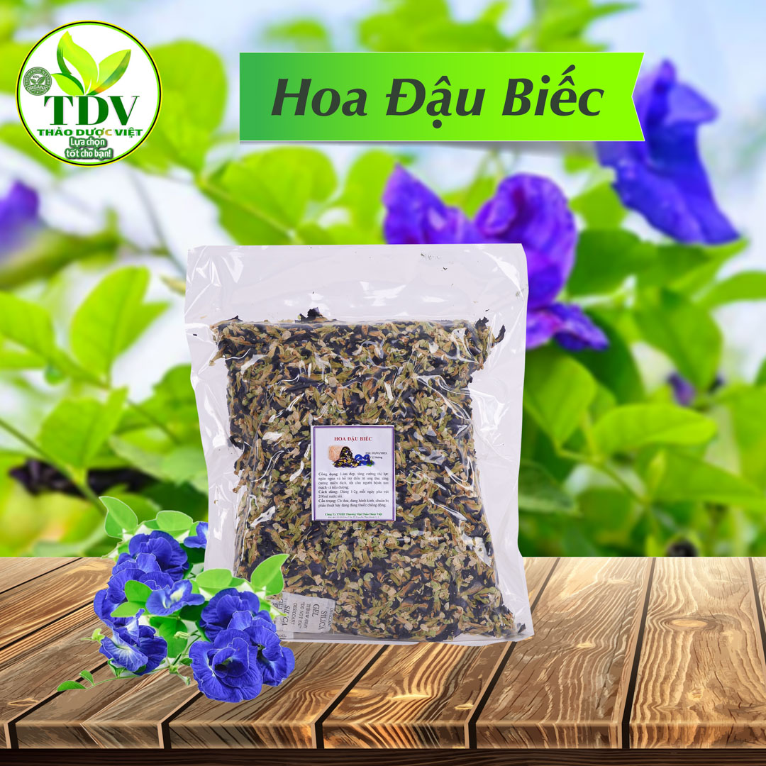 Hoa đậu biếc làm màu thưc phẩm
