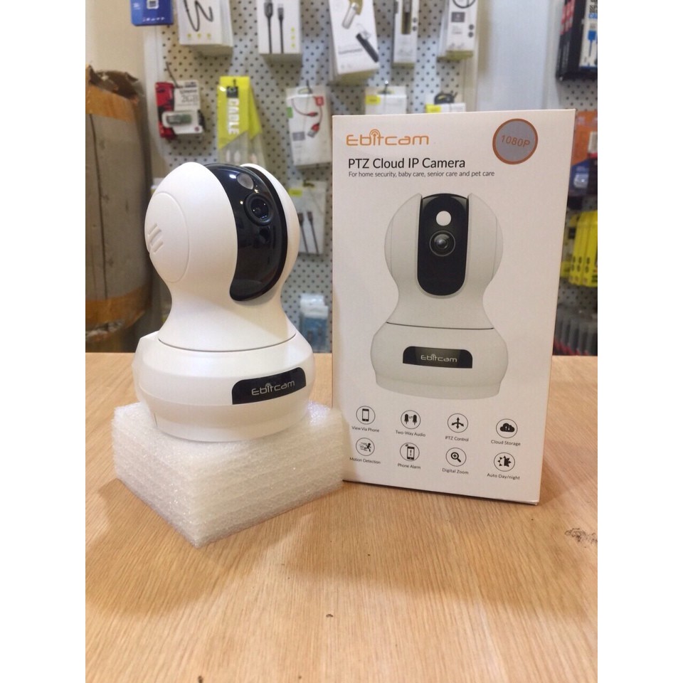 Camera IP Wifi 2.0MP Ebitcam E3 - X (Tùy Chọn Kèm Thẻ Nhớ)