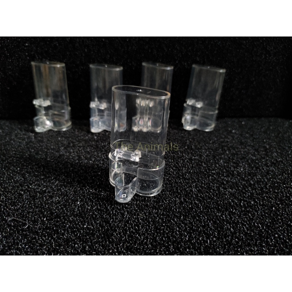 [Set 5 cái] Cóng uống nước cho chim khuyên, sơn ca, chích chòe, chìa vôi- phụ kiện lông chim (Vừa)