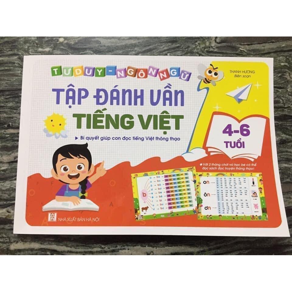 Combo Tập Đánh Vần Tiếng Việt Cho Bé Từ 4-6 Tuổi
