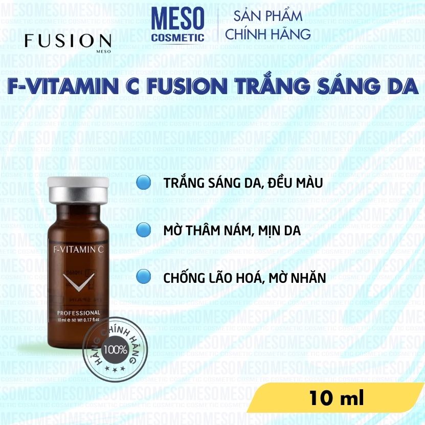 Tinh chất sáng da F-Vitamin C Fusion Mesotherapy - Lẻ 1 lọ | Meso cosmetic