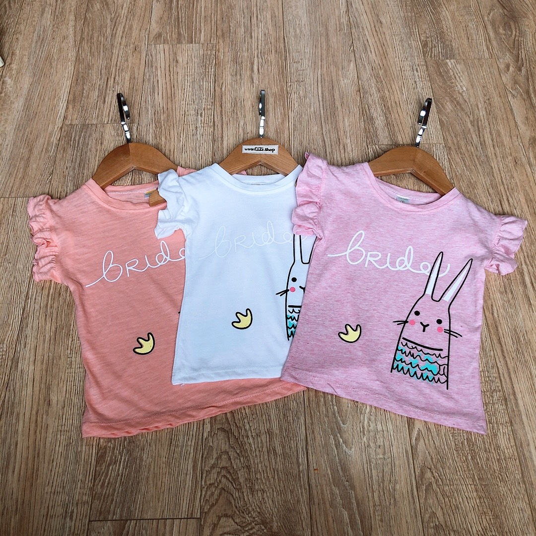 (6-18kg) Áo tay bèo cho bé gái, áo sát nách cho bé gái, áo cộc tay cho bé gái CiZi.shop