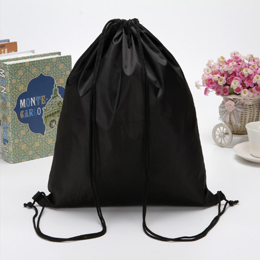 Túi rút - túi đựng giày thể thao - túi đựng giày đá bóng - túi rút dây - Túi rút đựng giày thể thao chống thấm nước màu đen