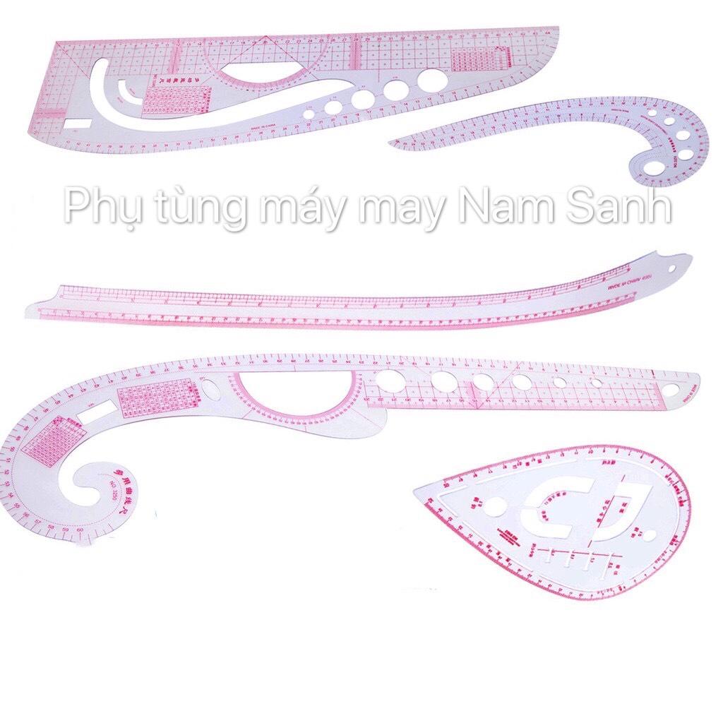 BỘ THƯỚC VẼ ĐƯỜNG CONG MAY THIẾT KẾ