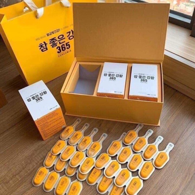 NGHỆ NANO CURCUMIN 365 -  HÀN QUỐC - HỘP 96 TÉP