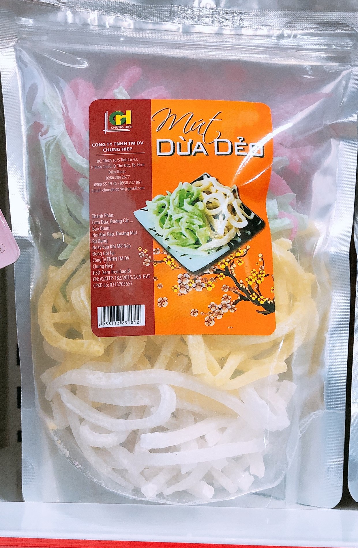 Mứt dừa dẻo Chung hiệp 500g