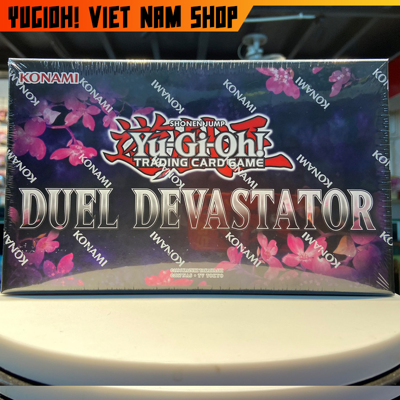 Hộp thẻ bài yugioh chính hãng duel devastator collector's set nhập khẩu từ uk - châu âu