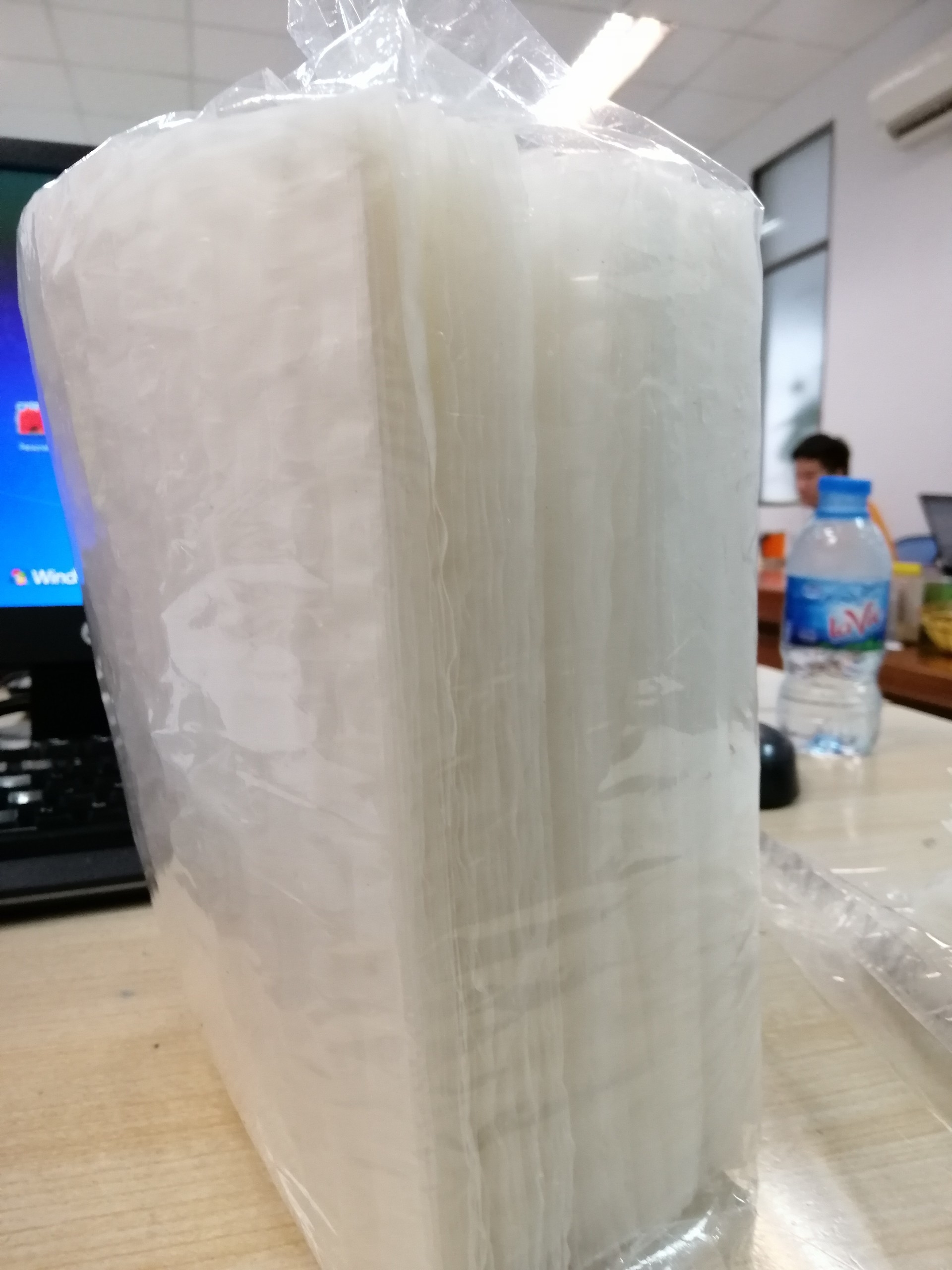[500GR] Bánh Tráng Trắng Vuông.Loaị Dày 1.