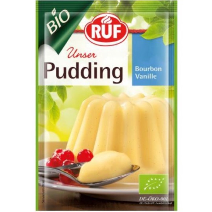 Bột làm bánh Pudding hữu cơ Ruf vị vani gói 40g