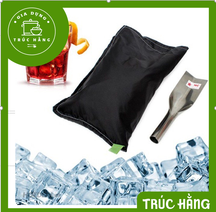 Bao đập nước đá bằng vải dù đủ size