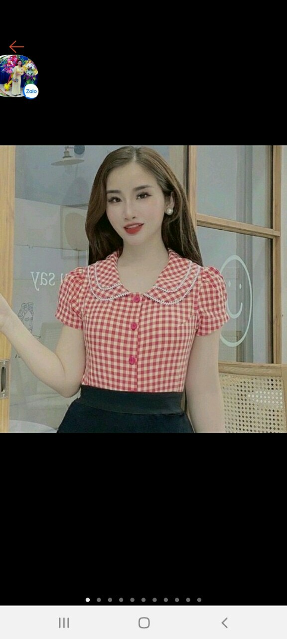 Áo công sơ thanh lịch quý cô a0044