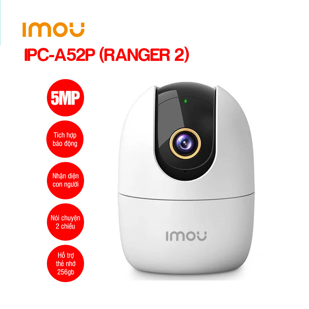 Camera IP WIFI IMOU RANGER A32ep 3mpx / A52P 5mpx  Camera IMOU , Camera Giám Sát- Hàng Chính Hãng