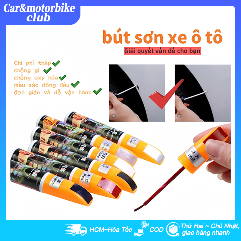  Bút Sửa Vết Xước Ô Tô 12ml bút xoá vết xước ô tô Bút Sơn Nhiều Màu Xe  Dưỡng Chống Sơn Bút Cảm Hơi Dụng Bảo Sóc Ứng Sửa Xe 