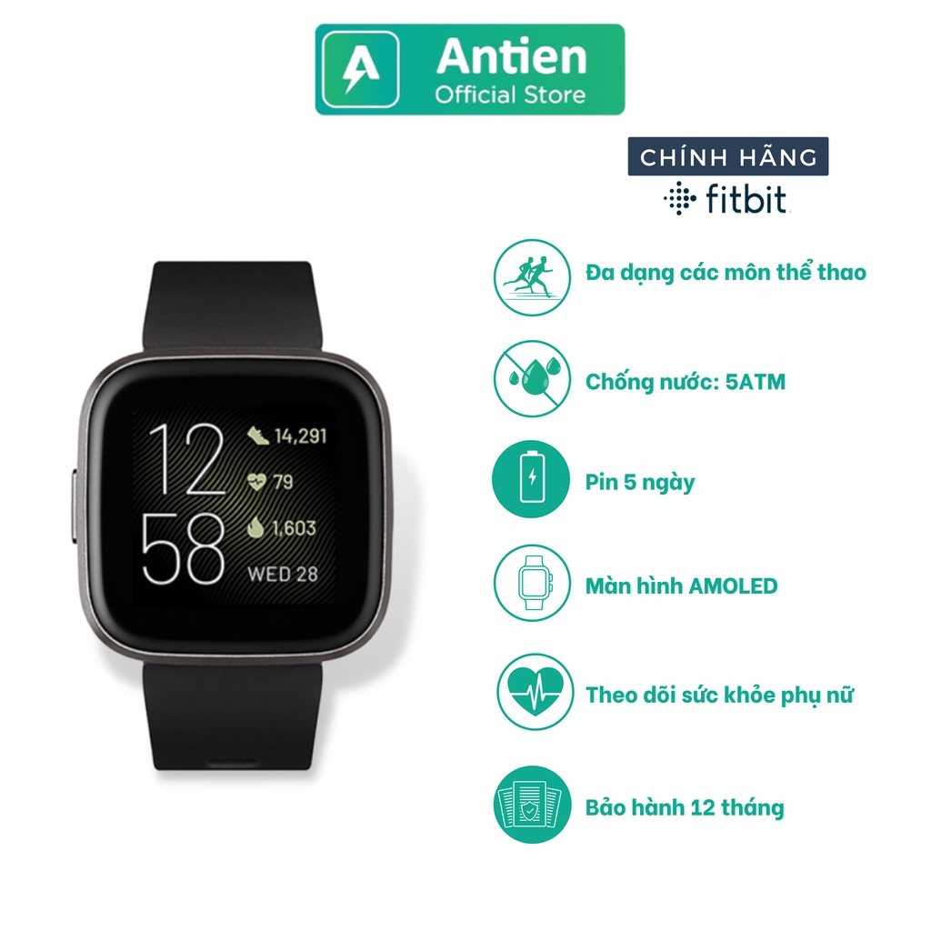 Đồng hồ theo dõi sức khỏe Fitbit Versa Đồng hồ kết nối