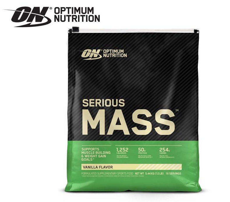 Thực phẩm bổ sung Optimum Nutrition Serious Mass 12lbs