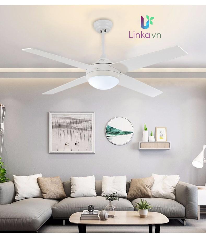 Quạt trần trang trí cao cấp QAT021- thiết kế trang nhã và thanh lịch