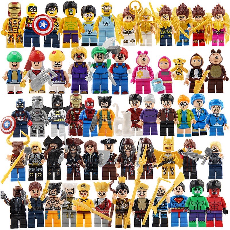 Đồ chơi lắp ráp nhân vật, lego giao ngẫu nhiên