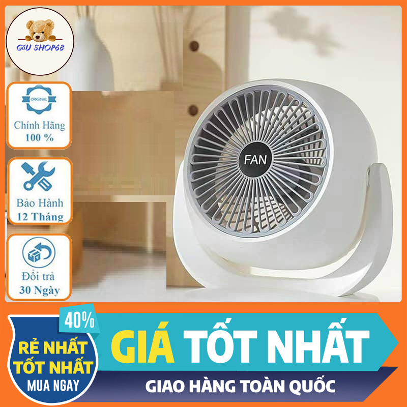 Quạt mini để bàn quạt tích điện để bàn siêu mát siêu tiện lợi fan f3