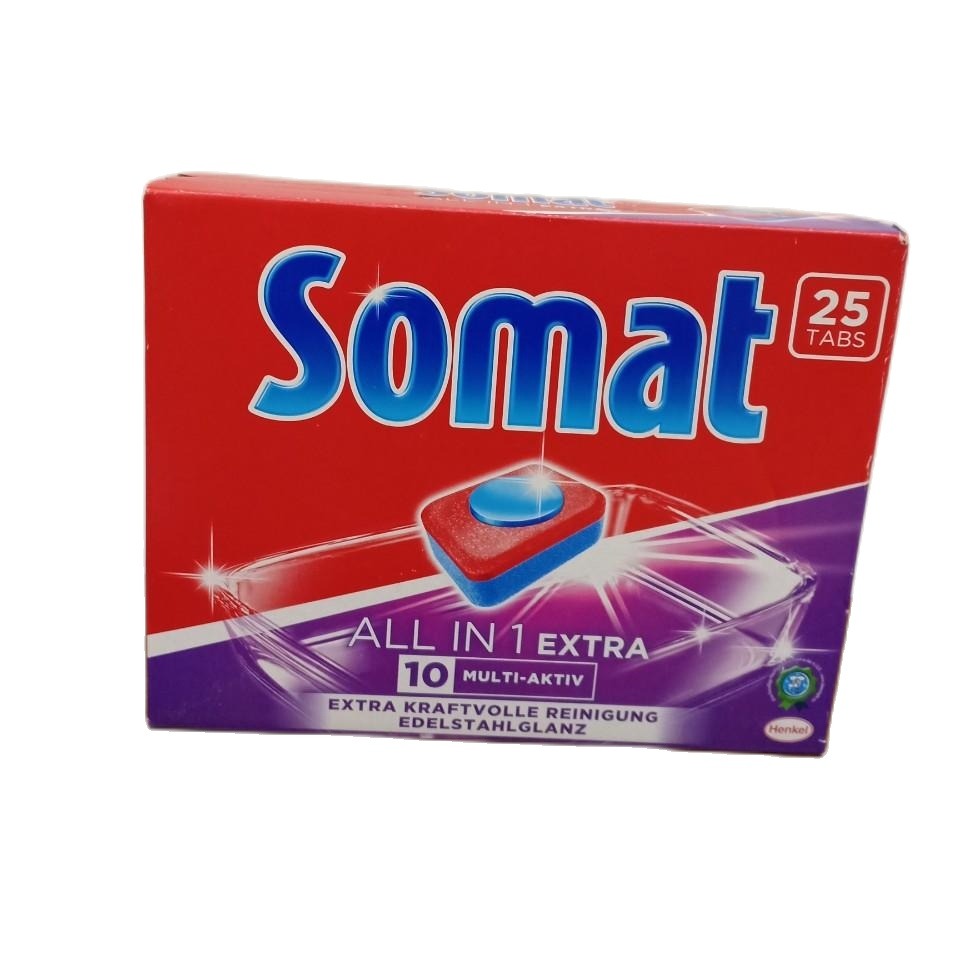 Viên rửa bát Somat All in one 25 viên nhập khẩu Châu Âu