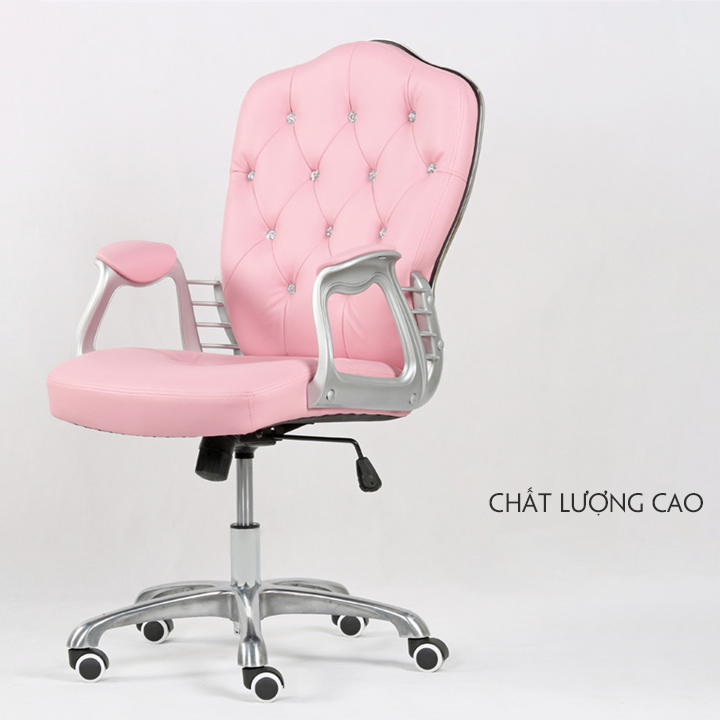 Ghế xoay văn phòng cho nữ,Ghế làm việc bằng da cho nữ loại mới