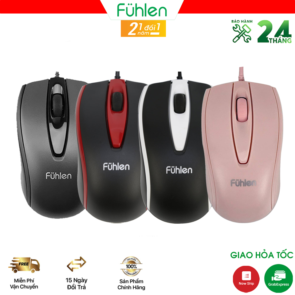 Chuột có dây fuhlen l102