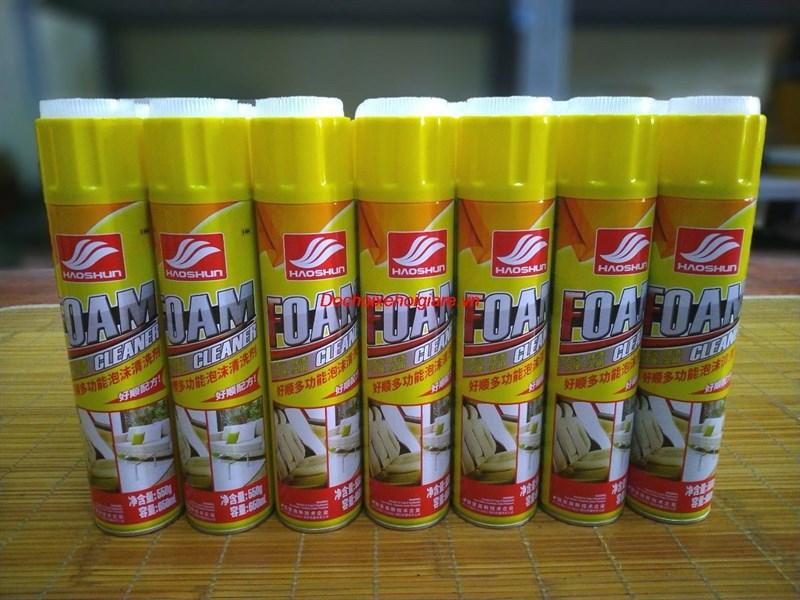 Chai xịt bọt vệ sinh nội thất ô tô