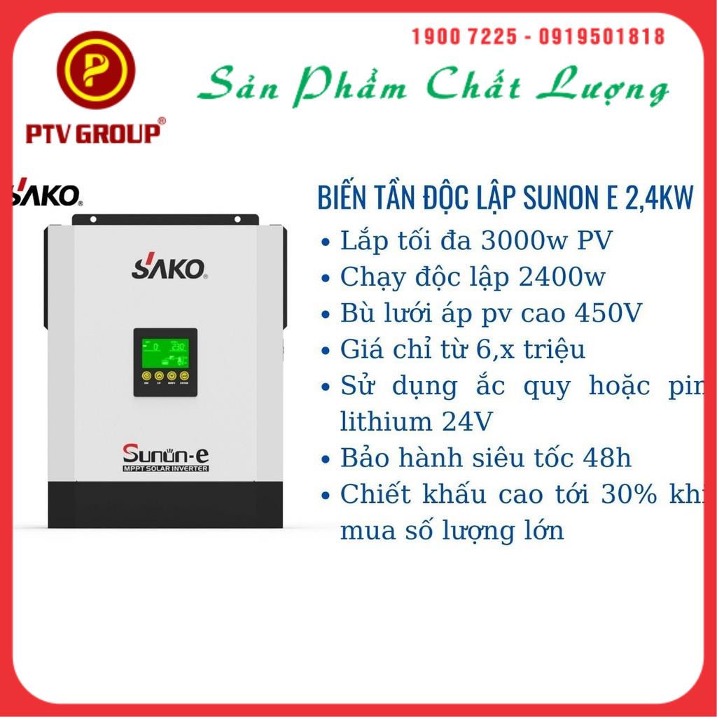 Biến tần offgrid 2,4kw - 24vdc sako sunon-e
