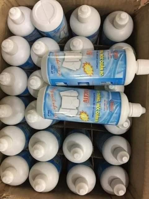 Combo 2 Chai tẩy mốc,tẩy trắng quần áo ,Thuốc tẩy trắng, mốc thần thánh -