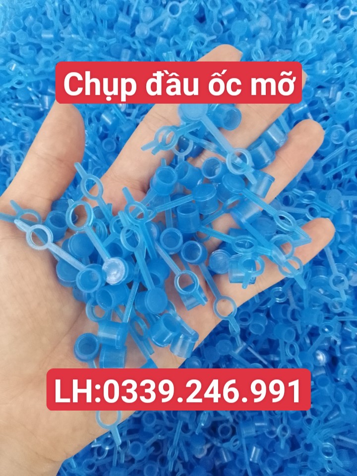 50 chiếc Nắp chụp đầu mỡ bò, phụ kiện bơm mỡ, nắp bịt bơm mỡ , nắp đạy đầu bơm mỡ, nắp chụp vú bơm mỡ