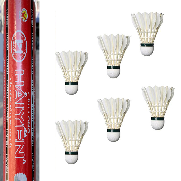 Quả cầu lông Hải Yến hộp đỏ 6 quả HD06