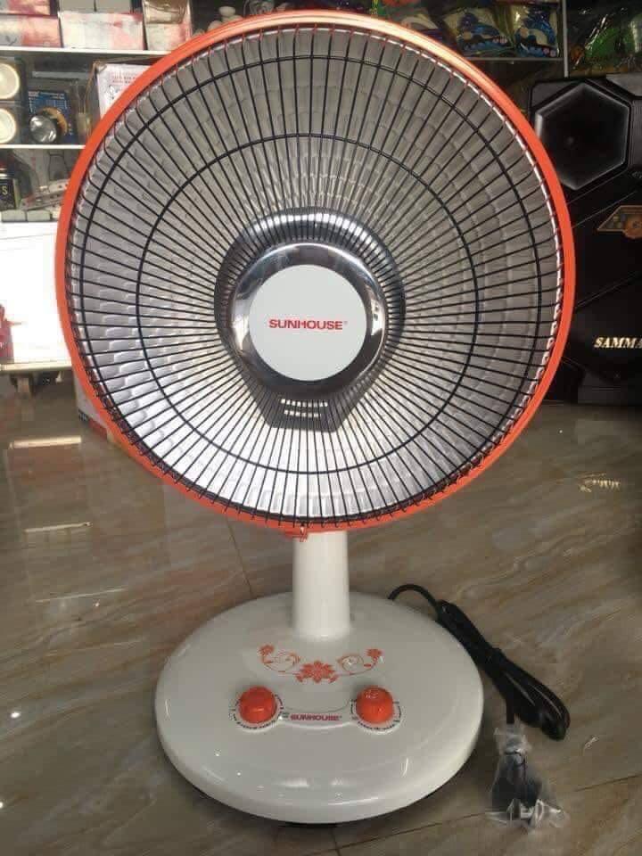 Quạt sưởi Sunhouse shd7005 - tiện lợi sử dụng hẹn giờ tự ngắt