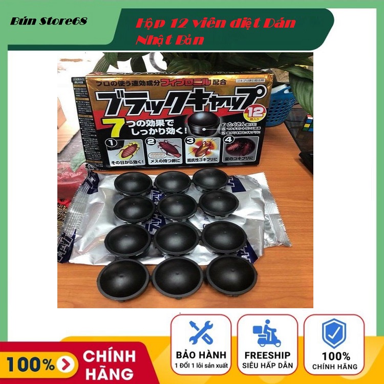 Viên Diệt Gián Của Nhật Bản Hộp 12 Viên,Thuoc diệt gián Nhật Bản hộp 12 viên,thuoc diet dan