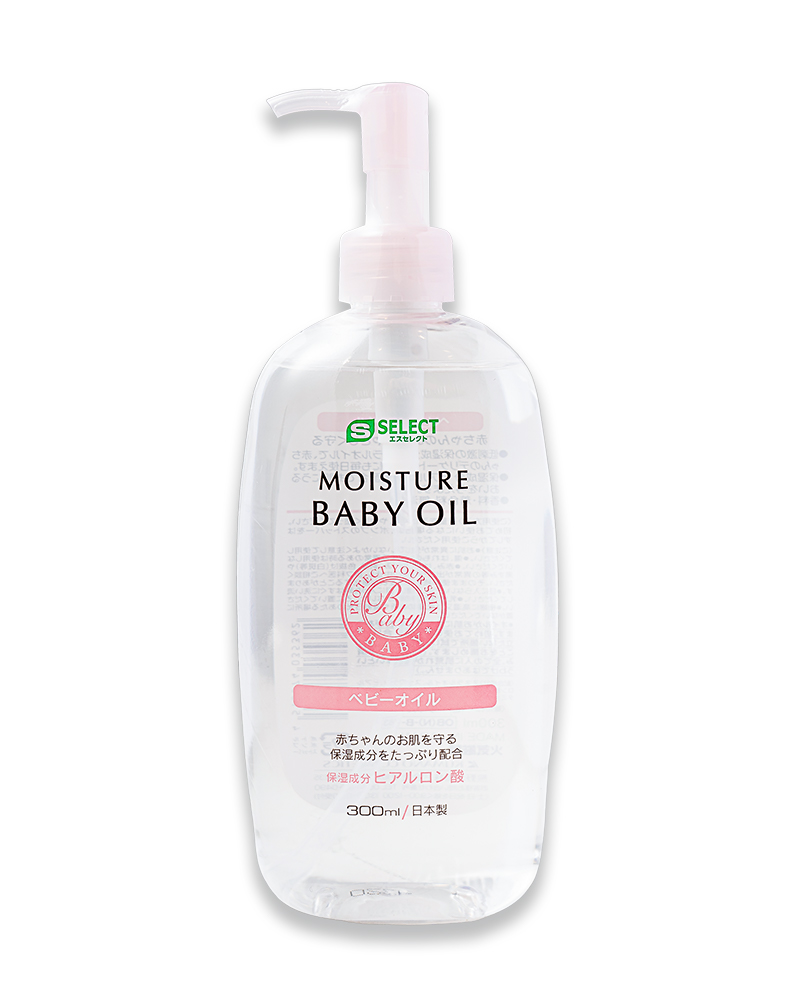 DẦU MASSAGE CHO BÉ S SELECT MOISTURE BABY OLI 300ML