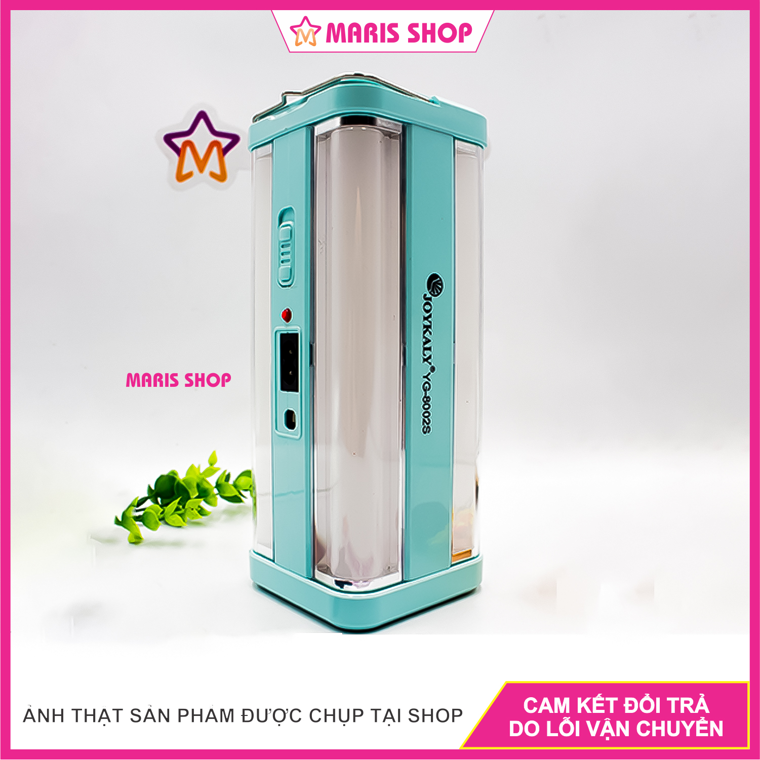 [GIÁ HỦY DIỆT] Đèn LED Tích Điện Siêu Sáng Công Suất Lơn, Đèn Sạc PIN Năng Lượng Mặt Trời JOYKALY YG-8002S