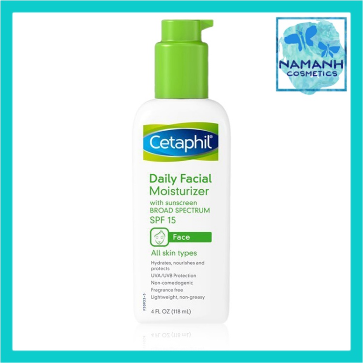 Kem dưỡng ẩm không nhờn chống nắng Ceta phil Daily Facial Moisturizer with Sunscreen Broad Spectrum SPF 15 118ml