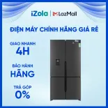 [GIAO TẠI HCM] Tủ lạnh Electrolux Inverter 562 lít EQE5660A-B - Ngăn rau củ TasteLock Auto - Ngăn đông mềm cao cấp TasteSealPlus - Chế độ cấp đông nhanh