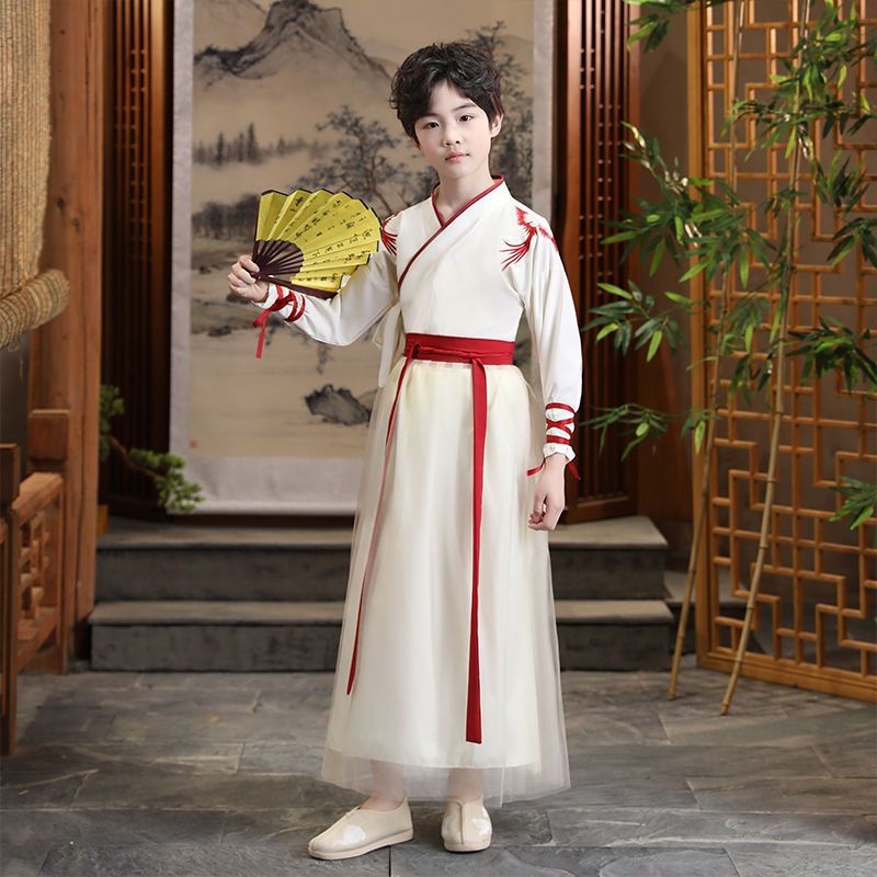 Bộ Hán Phục Phong Cách Trung Hoa Cổ Điển Cho Bé Gái