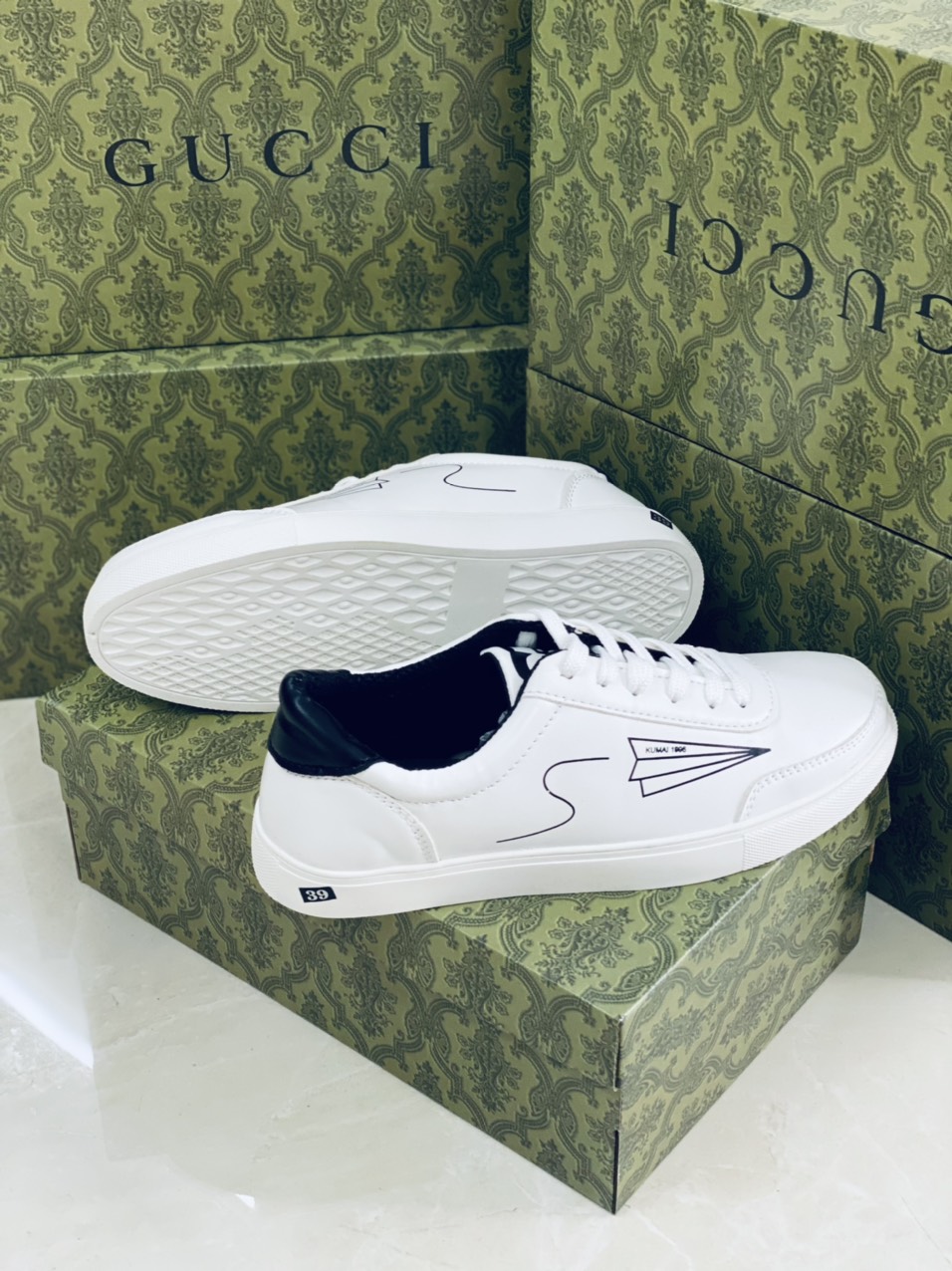 Gs16 giày thể thao nam sneaker cao cấp da pu bền đẹp levi store trending 2022