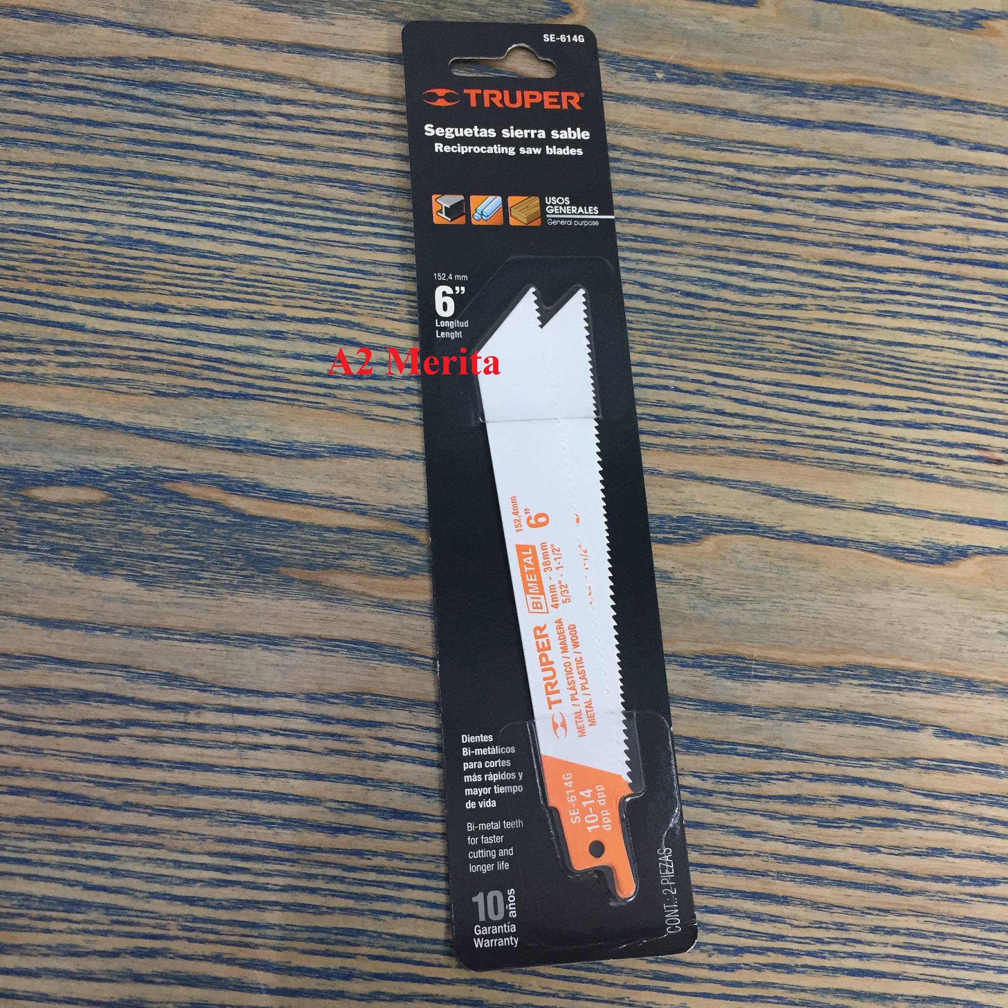 Lưỡi cưa kiếm sắt 6in truper 10790